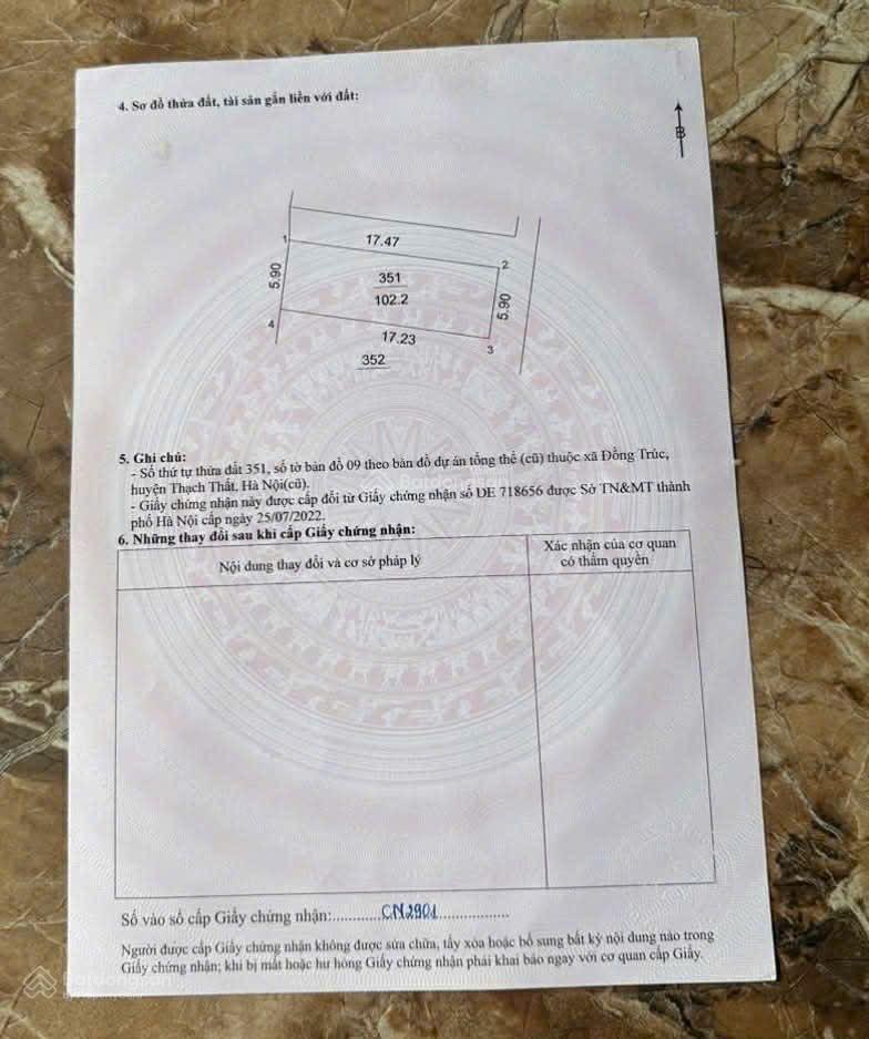 Bán gấp cắt lỗ 500tr, lô góc 102m² full thổ cư tại đồng trúc giá chỉ 2,9 tỷ 0962 783 ***