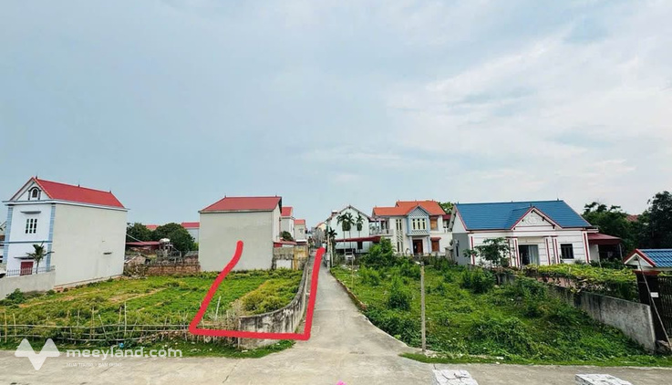 Lô góc 154m2 tiềm năng gần Cụm công nghiệp Yên Lư, Bắc Ninh
