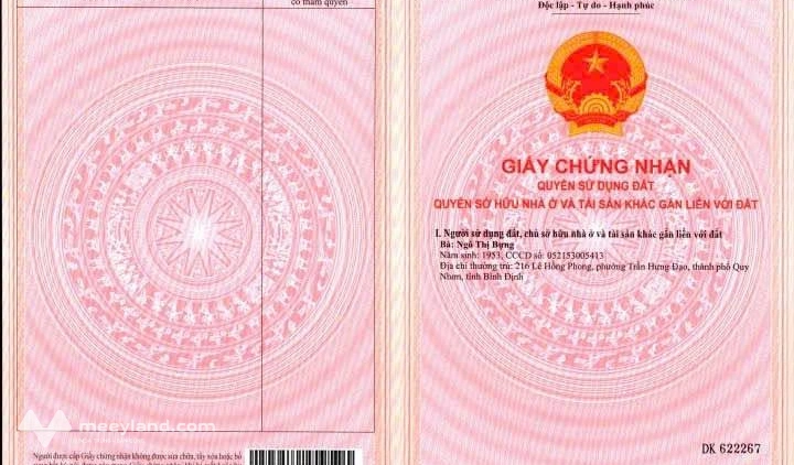 Bán nhà mặt tiền đường Lê Hồng Phong, thị xã An Nhơn, kinh doanh tốt