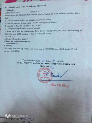 Dãy trọ 4 phòng tại Điện Biên Phủ, thành phố Huế, đầu tư sinh lời ngay