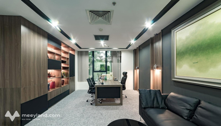 Cho thuê sàn văn phòng 330m2 Trung Hòa, Cầu Giấy sẵn nội thất bao gồm tiền điện, điều hòa