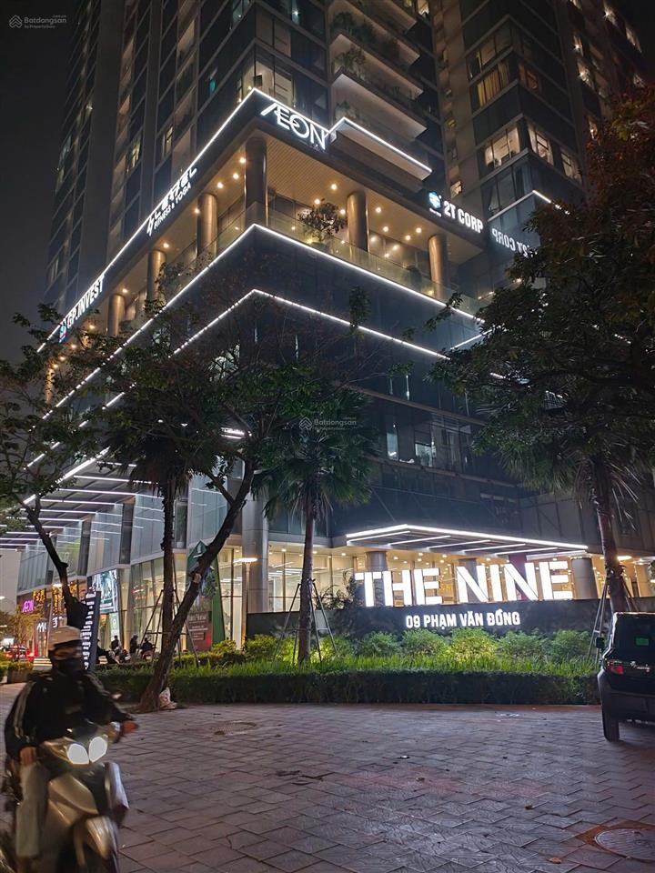 Bán căn hộ the nine, 92m², gồm 3 ngủ 2wc (nội thất full mới xịn) sẵn sổ đỏ, slot ô tô, giá cực tốt