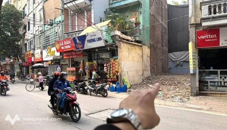 Mảnh đất thổ cư vuông vắn tại quận Hoàn Kiếm, Hà Nội