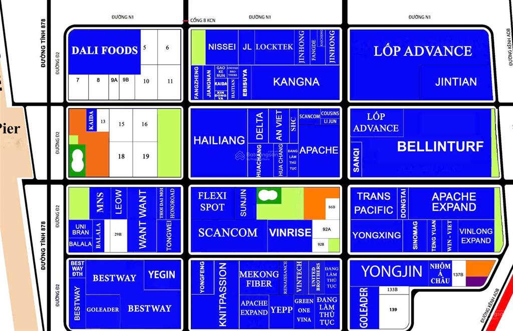 Đất khu công nghiệp tiền giang diện tích lớn. 0978 627 ***