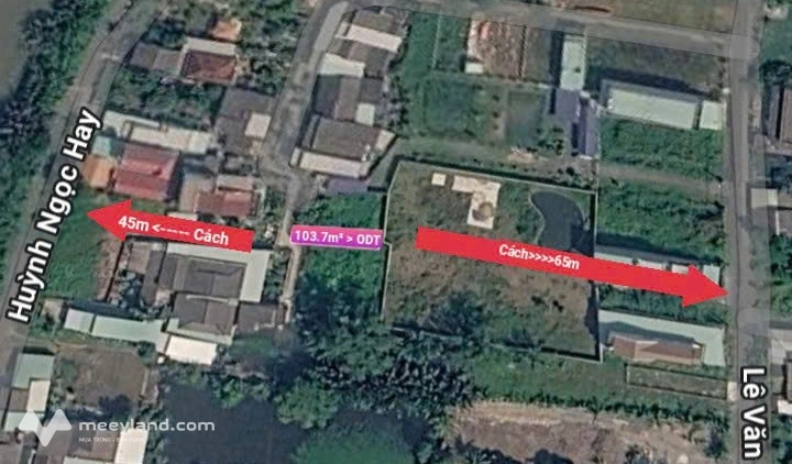 Thành phố Tân An, Long An (cũ), diện tích 103,7m² Odt giá mềm