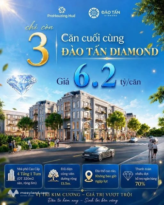 Nhà phố liền kề Đào Tấn, 1 căn cuối cùng, giá 6,24 tỷ
