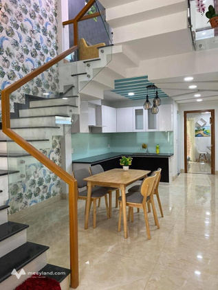 Bán nhà đường Nguyễn Văn Đậu, phường 11, Bình Thạnh, 1 trệt, 2 lầu, 2 phòng ngủ, diện tích 4.9m x 17.1m