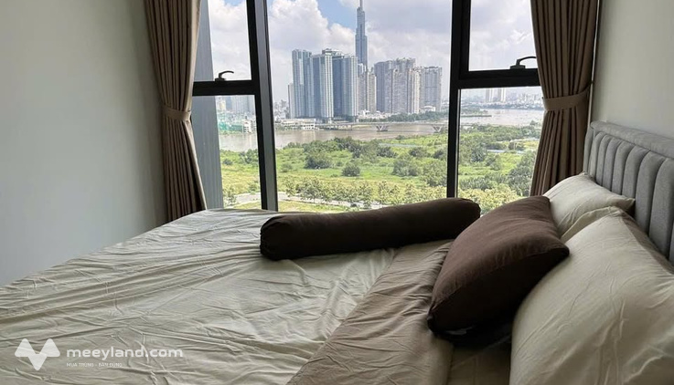 Bán căn hộ 2 phòng ngủ The Crest Residence Thủ Thiêm, view Landmark 81 cực chill