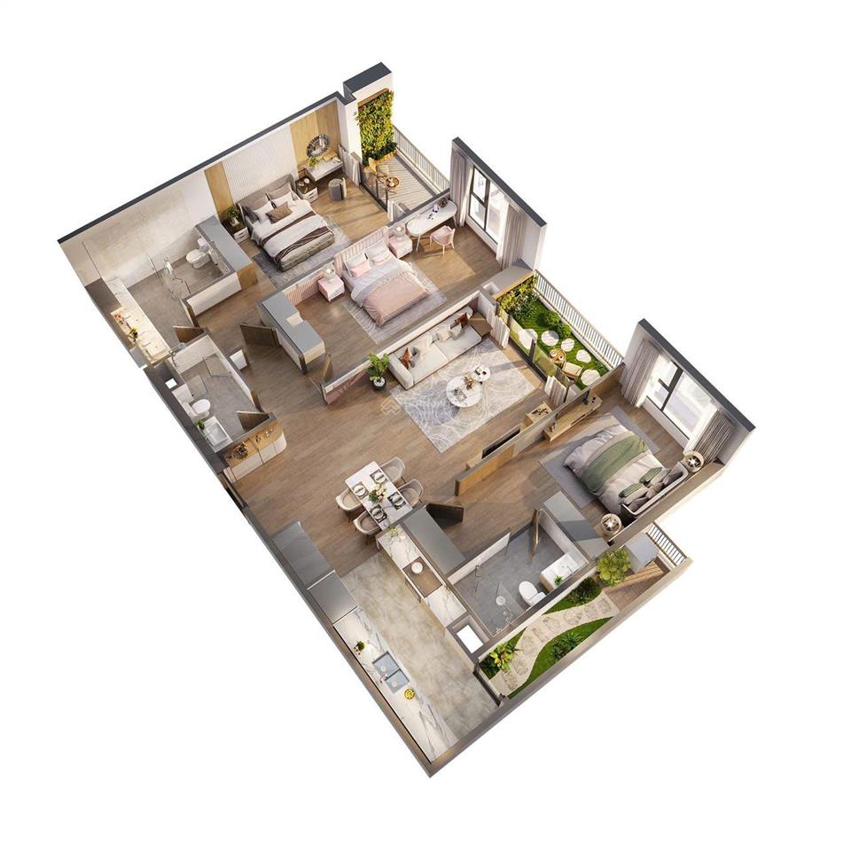 Bán căn hộ 83,3m2 2pn2vs view lk nhật dự án the wisteria giá chỉ 5.5 tỉ bao phí 0941 915 ***