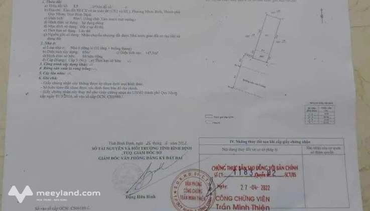 Bán nhà mặt tiền Lâm Văn Tương, Quy Nhơn - Giá chỉ 4,3 tỷ