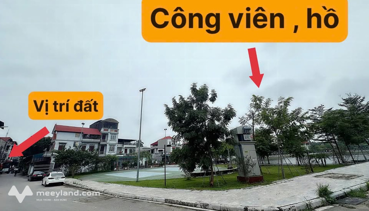 Bán đất thổ cư 82m2 tại Tích Sơn, Vĩnh Yên, vị trí đắc địa gần hồ