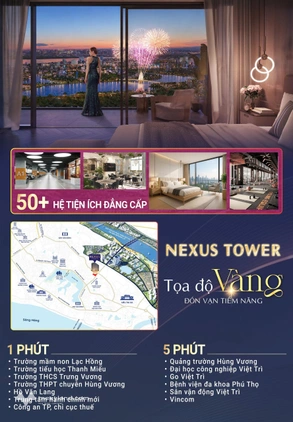 Một lần sở hữu, cả đời tận hưởng tại Nexus Tower Việt Trì