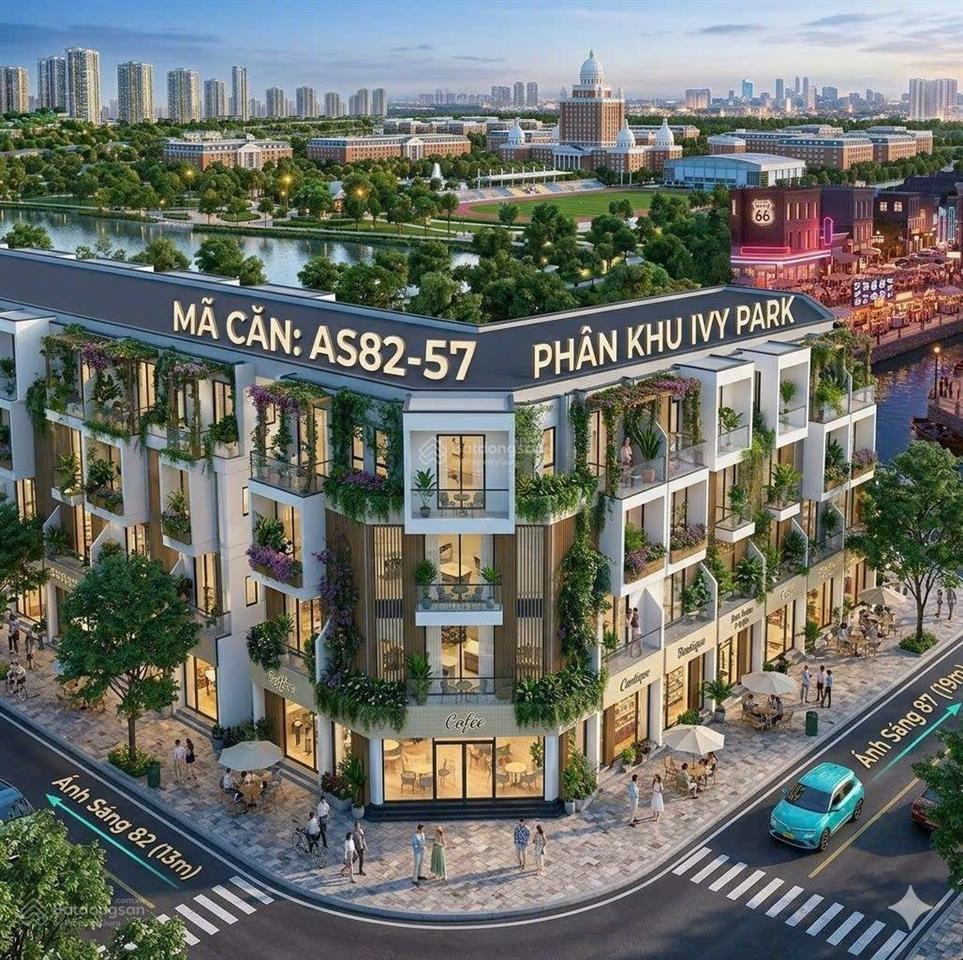 Siêu phẩm căn góc 2 mặt tiền as8257 vị trí độc tôn, view triệu đô giá hấp dẫn