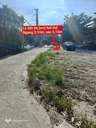 Lô đất thổ cư 84,3m2 tại Nha Trang, cách Đại lộ Nguyễn Tất Thành 15m
