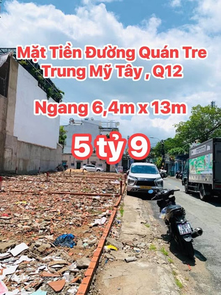 Nhà mặt tiền đường Quán Tre, Quận 12, diện tích 83m2, kinh doanh đa ngành