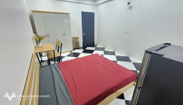 Cho thuê Căn hộ Studio 30m2 Ngõ 180 Phú Thượng: Nhà mới, full nội thất, an toàn PCCC, giá 4.1 tr