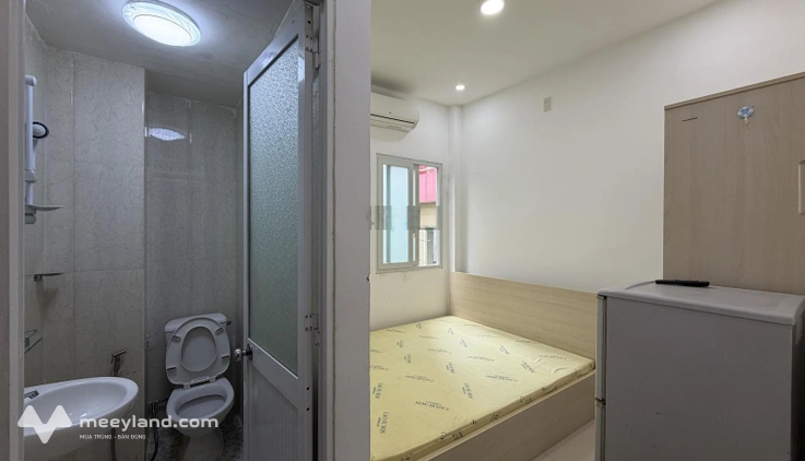 Trọ sinh viên dạng studio 15m2 cửa sổ trời siêu thoáng, full tiện nghi y ảnh. Gần phố Bùi Viện Q1