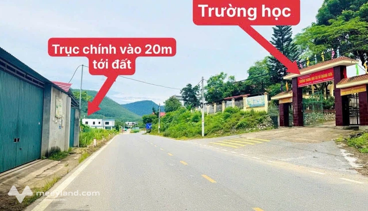 Bán đất nền Quang Sơn, Lập Thạch, view vườn hoa, giá 800 triệu