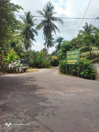 Bán nhà đất mặt tiền đường nhựa, view sông mát mẻ tại Nhơn Thạnh, Bến Tre