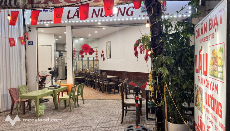Cho thuê cửa hàng mặt Hồ Văn Chương, MT 5m đường rộng 7m vỉa hè trước cửa 5m, 45m2, 7,6 tr có TL