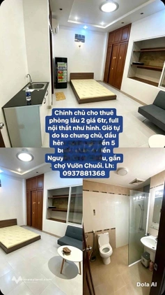 Cho Thuê Phòng full Nội Thất Quận 3 5t8