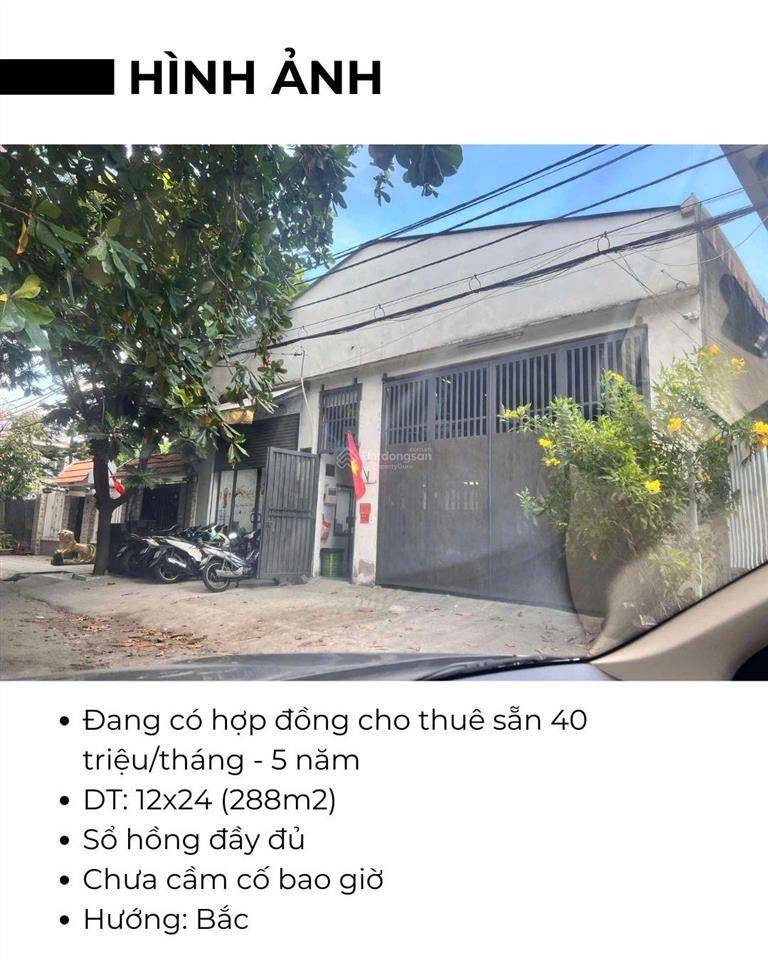 Bán kho đang cho thuê 50 triệu/tháng
