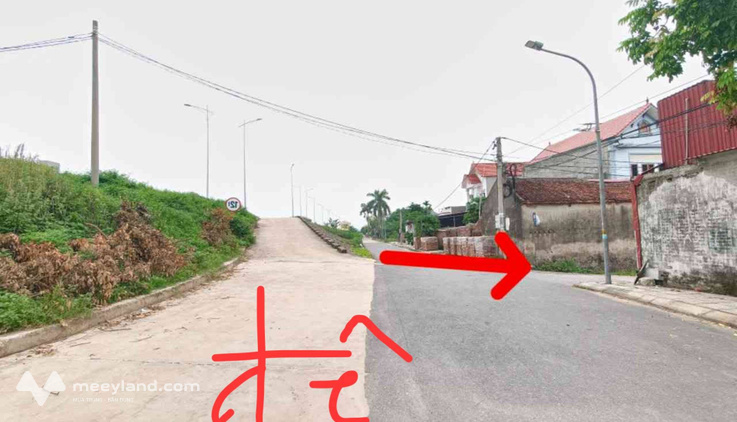 Đất đẹp 200m2 tại Nhân Thắng, Gia Bình, mặt tiền rộng, ô tô tránh nhau