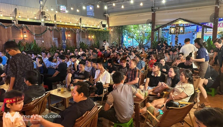 Sang quán cafe 15x27 mặt tiền Gò Xoài Bình Tân, quán mở hơn 2 năm doanh thu cao, lợi nhuận ổn định