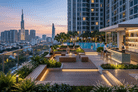 Căn hộ 2 phòng Ngủ tầng cao view hồ bơi JASMINE, giá tốt