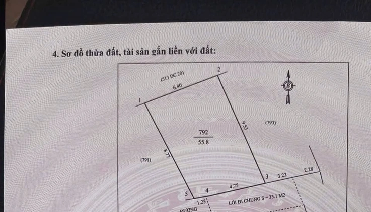 Bán đất thổ cư tại xóm 2, Nghi Kim, thành phố Vinh, diện tích 55.8m2