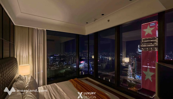 Bán căn hộ 3 phòng ngủ Empire City, view sông Sài Gòn, giá bán 74 tỷ