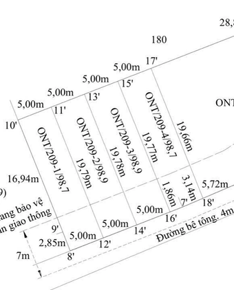 Bán đất thổ cư mặt tiền bê tông 4m, cách Nguyễn Văn Vịnh 100m, tại Tân Trụ, Long An