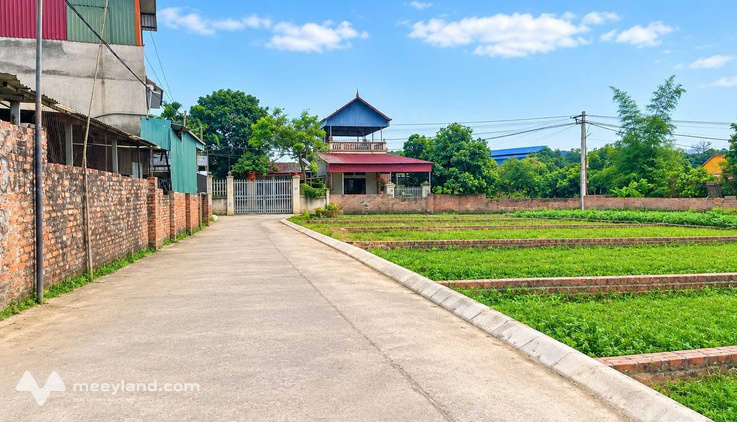 Đất thổ cư 102m2 tại Phú Thịnh, Sóc Sơn, ngõ thông ô tô