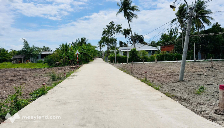 Bán đất thổ cư 5m x 25m mặt tiền Nguyễn Văn Nhiều, đường 6m, thông từ đường nhựa Bình An ra đường nhựa Đê Bao