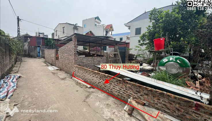 Đất Thụy Hương 80m² sổ đỏ sẵn, ô tô vào tận nơi, giá hời!