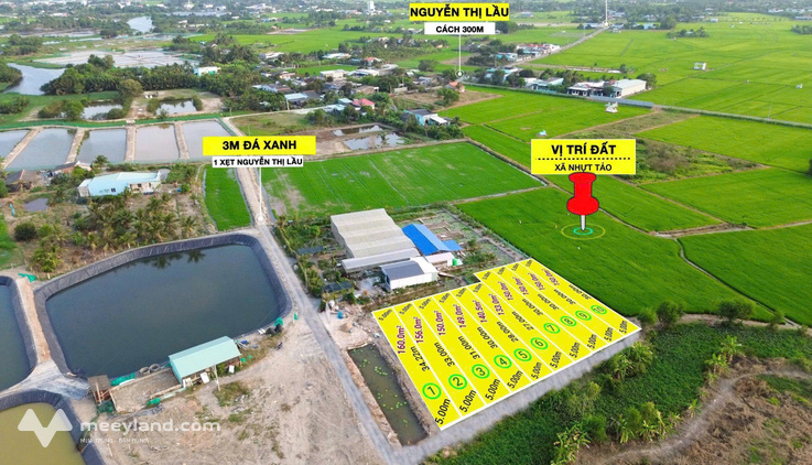 Bán đất thổ cư 5m x 30m, cách đường nhựa Nguyễn Thị Lầu 200m, cách Tỉnh lộ 833B 900m, Nhựt Tảo, Tây Ninh
