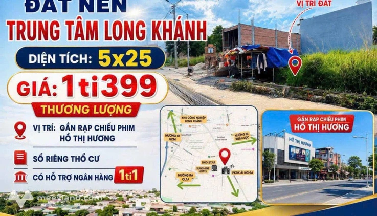 Mảnh đất bình yên tại phường Long Khánh, Đồng Nai