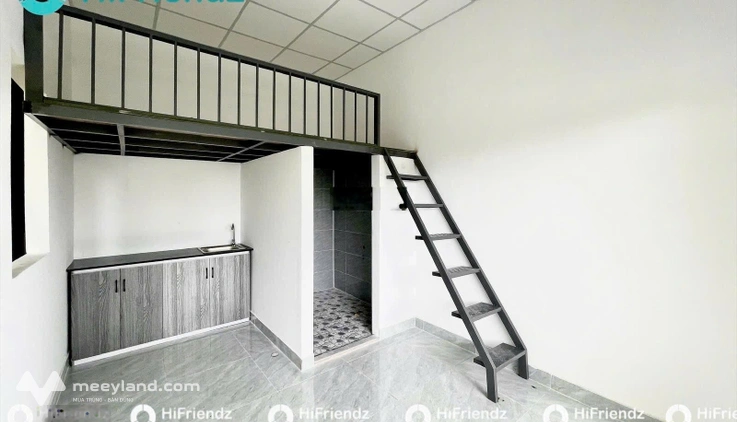Cho thuê phòng có gác ngay đường Trường Chinh gần CĐ Phát Thanh
