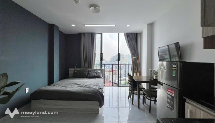 Phòng ban công chỉ hơn 6tr full nội thất, thang máy, Phan Văn Trị Bình Thạnh gần VAA UEF UTH VLU