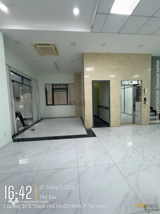 Cho thuê văn phòng tổng diện tích 600m2 giá 95tr/th tại khu Him Lam Kênh Tẻ