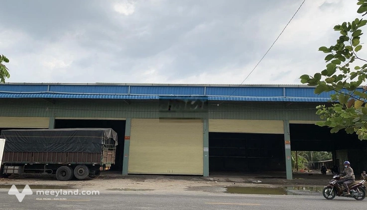 Kho QL 50 Mặt tiền 45m. Diện tích kho 1.500m2