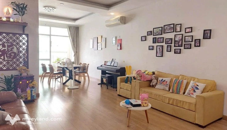Bán căn hộ 3 phòng ngủ, tại chung cư Belleza Quận 7, đầy đủ nội thất