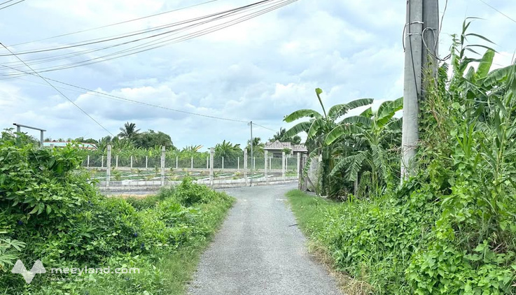 Lô đất thổ cư mặt tiền nhựa 176m2 tại Mỹ Phú, Thủ Thừa, Long An