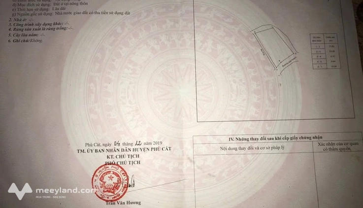 Bán đất 255m2, mặt tiền 12m, hướng Nam, tại Gia Lai, đường ô tô