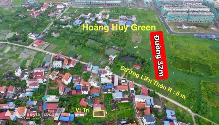 Đất vàng Thủy Nguyên, nằm giữa tâm điểm Hoàng Huy và Doji