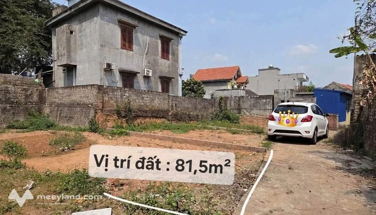 Đất đẹp Đông Sơn, Thủy Nguyên 81m2, ô tô vào tận nơi, giá chỉ 900 triệu