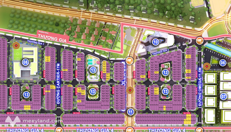 Đất nền dự án Thành Đông Metropolis