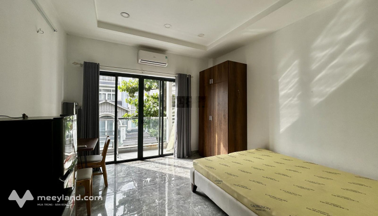 Gần ngã tư Mai Chí Thọ - Studio ban công máy giặt riêng ngay Đảo Kim Cương Quận 2
