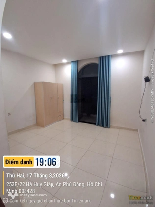 Giá 3,3 triệu/tháng cho thuê phòng full nội thất đường Hà Huy Giáp, (giáp Gò Vấp)