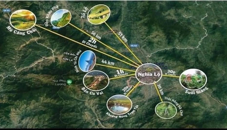 Chính chủ bán gấp lô đất 500m² sát suối khoáng nóng Bản Bon, Nghĩa Lộ